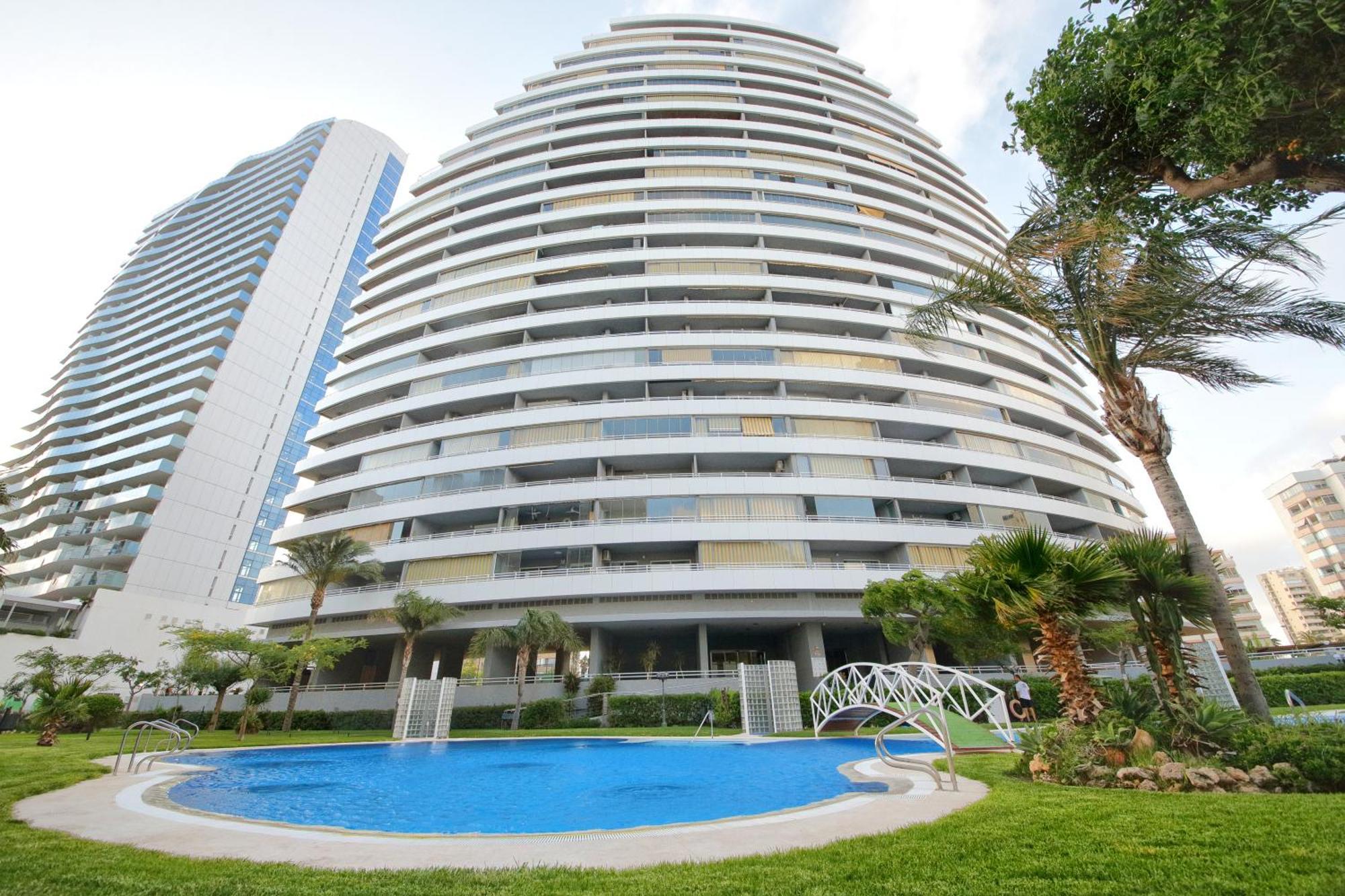 Апартаменты Apartamento Con Vista Al Mar Кальпе Экстерьер фото