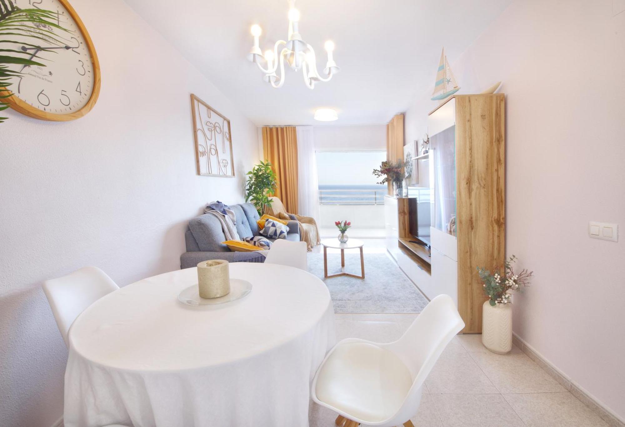 Апартаменты Apartamento Con Vista Al Mar Кальпе Экстерьер фото