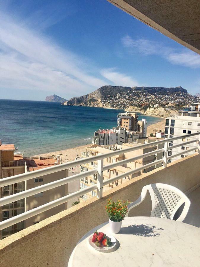 Апартаменты Apartamento Con Vista Al Mar Кальпе Экстерьер фото