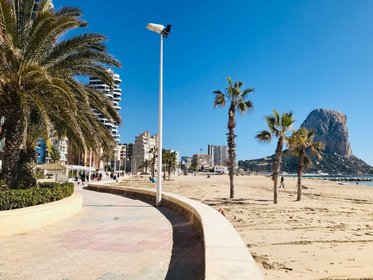 Апартаменты Apartamento Con Vista Al Mar Кальпе Экстерьер фото